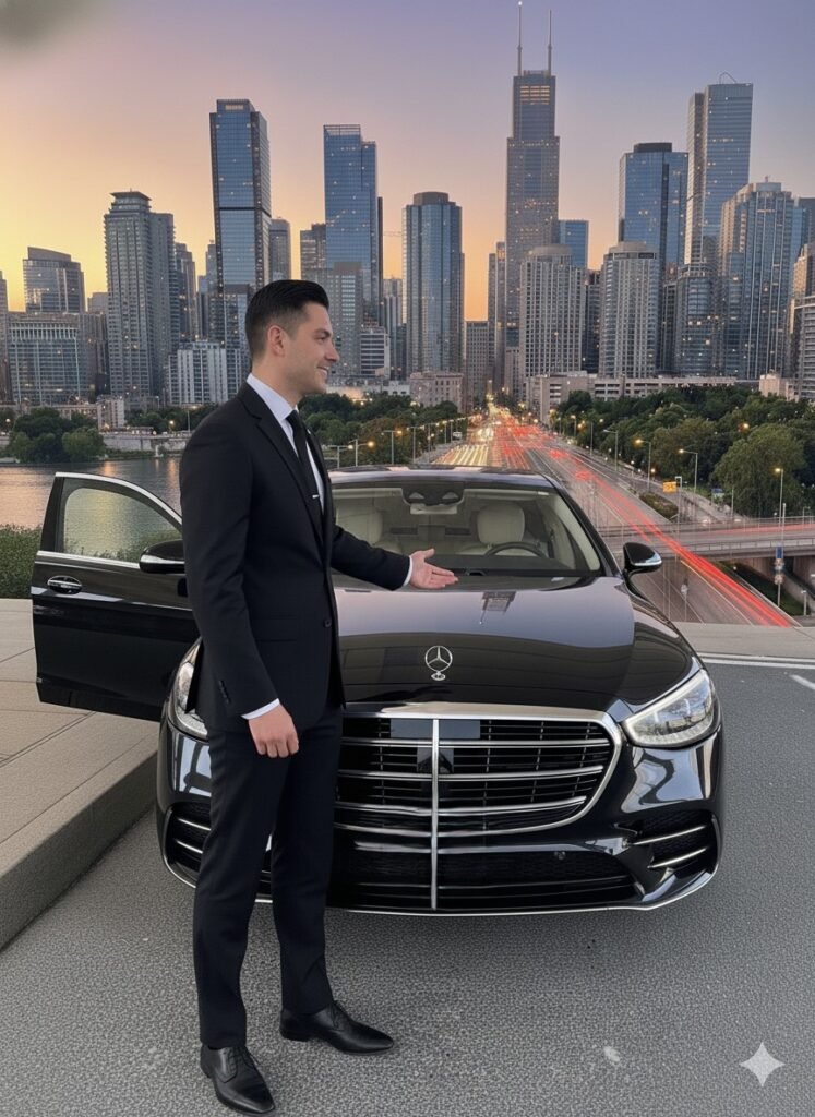 luxury chauffeured black car services